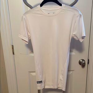 Under Armour White Short Sleeve Tees Classic Crew Neck